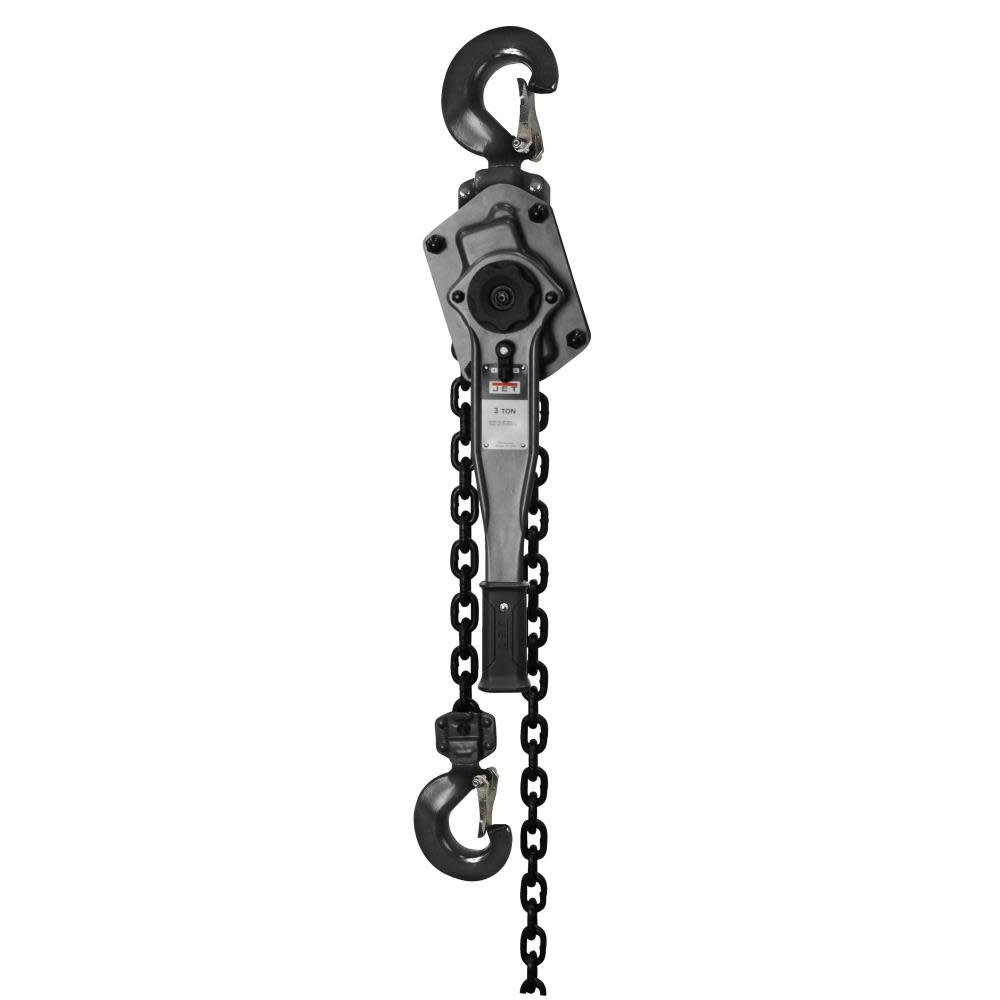 

JET JLP-300A-10SH 3T Lever Hoist 10Ft. Lift Ship Yard Hooks