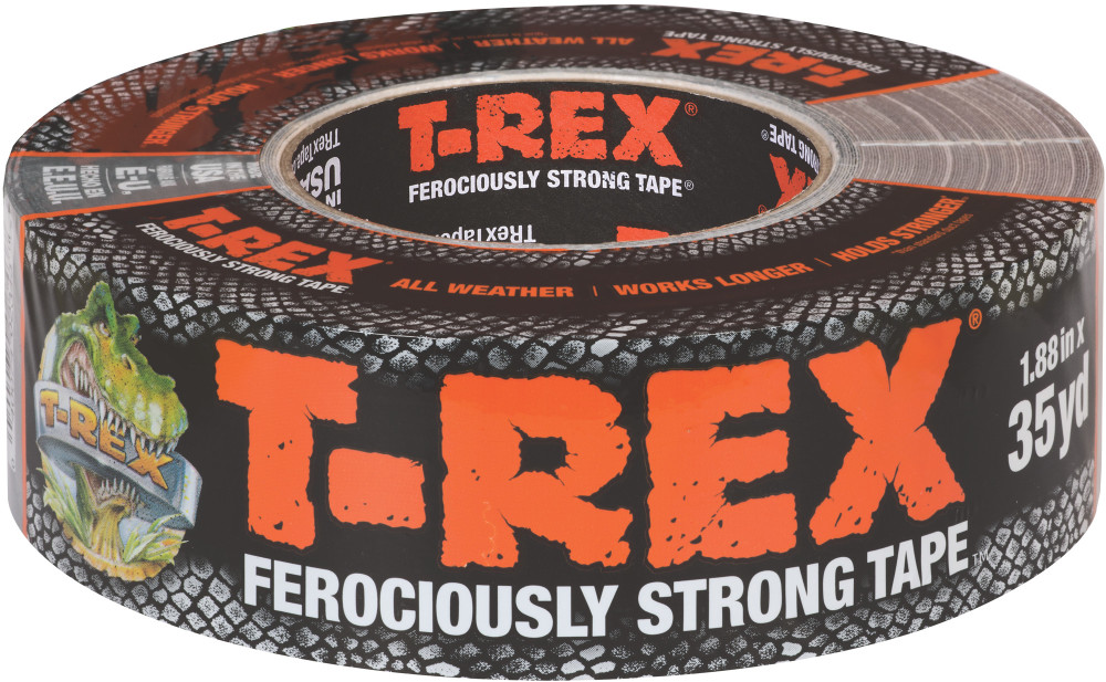 

T-Rex PC 745 Super-Tough Premium Cloth Tape - Metallic Silver - 48mm x 35yd - 1 Roll