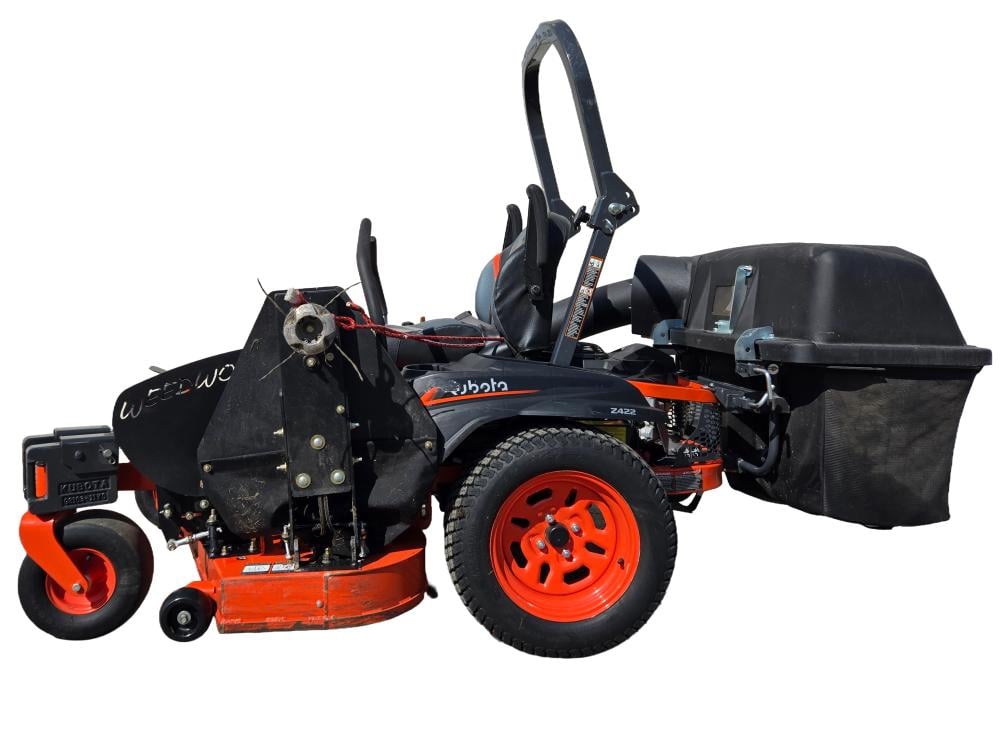 Kubota Z422KWNC 54 Inch 24HP Gas Zero-Turn Riding Lawn Mower, Used