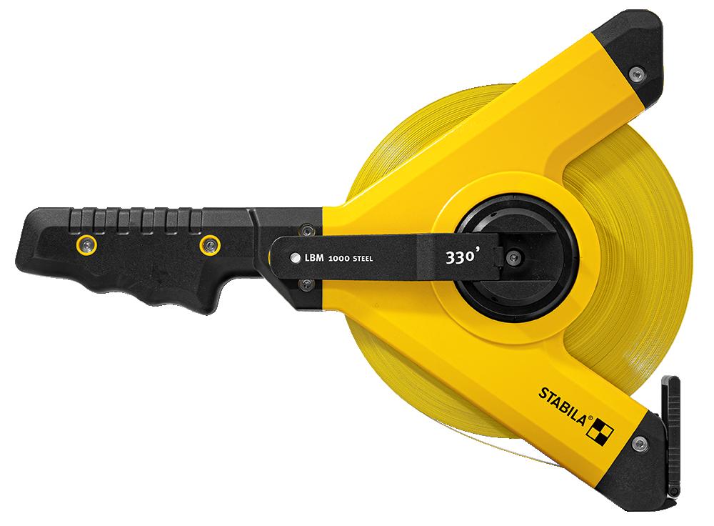 Stabila Tape Measure LBM 1000 330' Open Reel 30935 Acme Tools