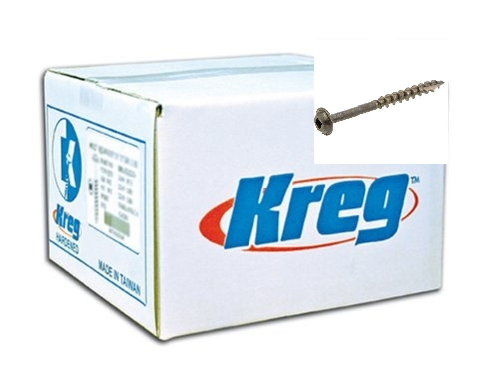 

Kreg Pocket Screws - 2" #8 Coarse Washer-Head 3000ct.