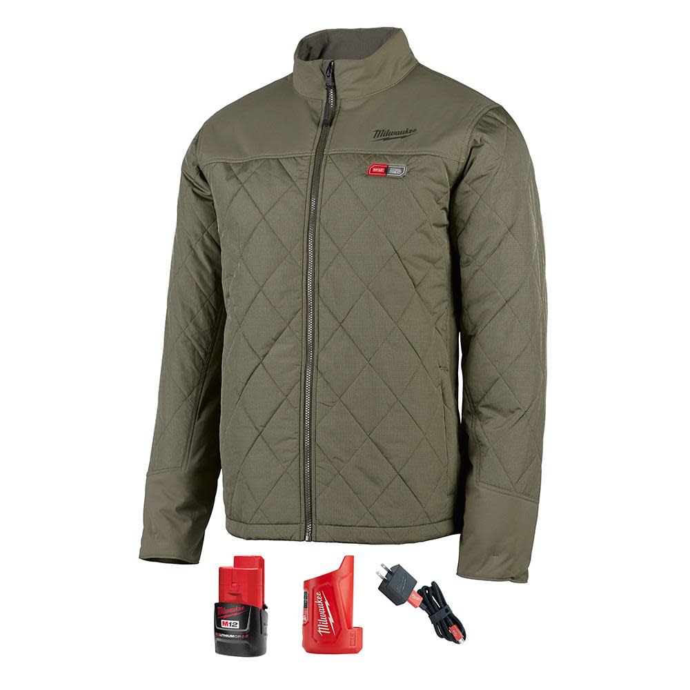 

Milwaukee M12 Heated AXIS Jacket Kit XL Olive Green