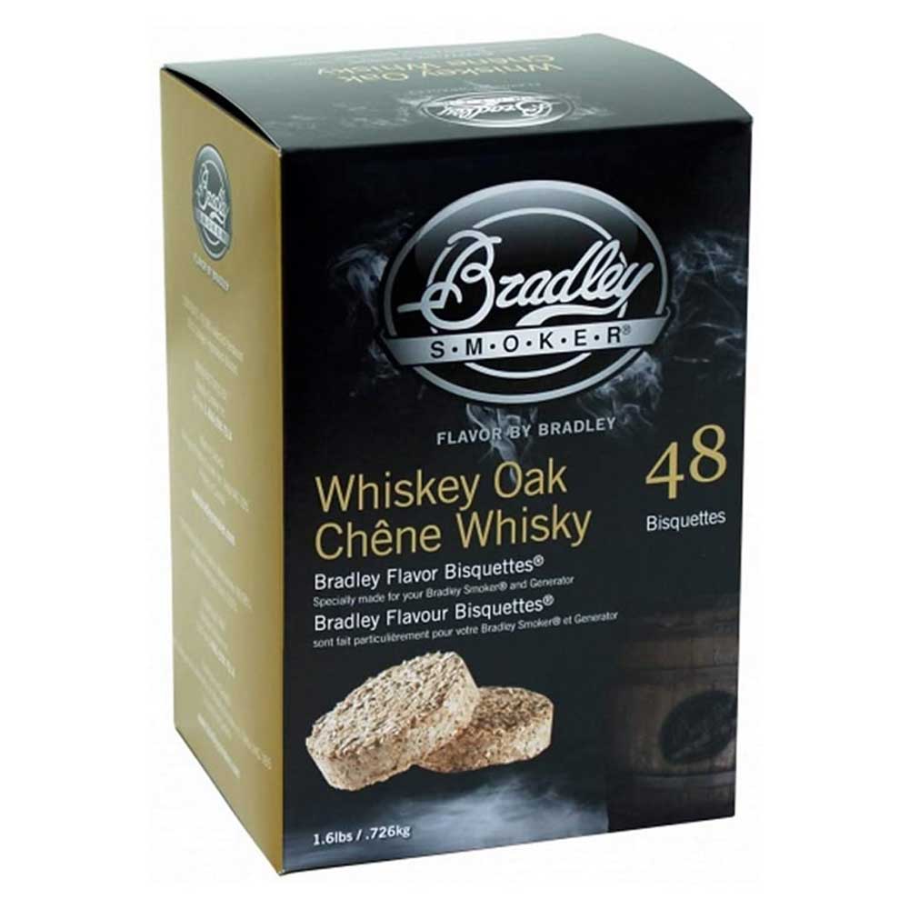 

Bradley Smoker Flavor Bisquettes Whiskey Oak 48pk