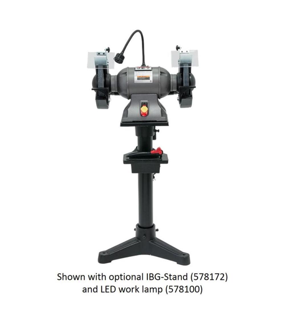 Jet 578008 1 hp 8 Industrial Bench Grinder