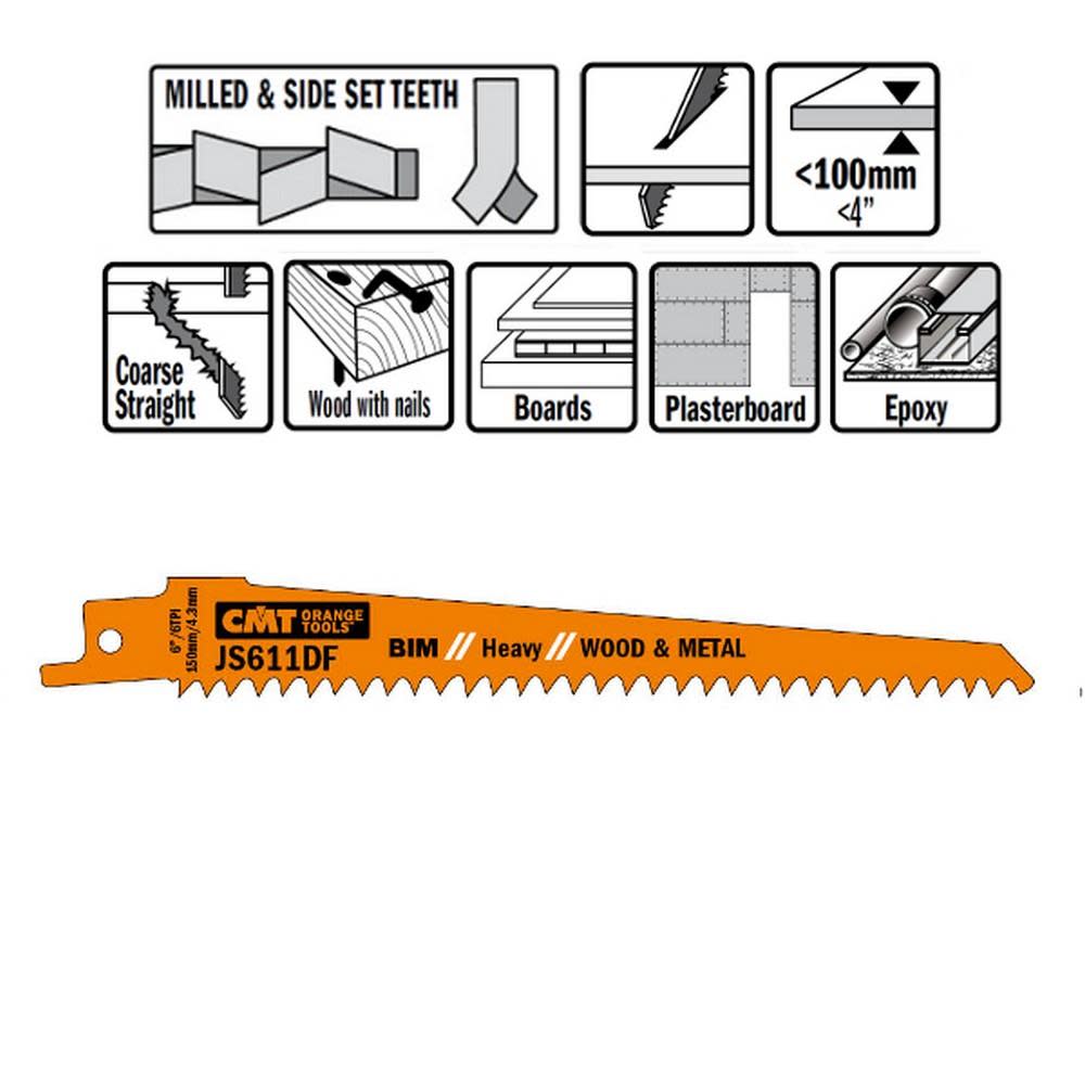 

Bi Metal Recip Blade