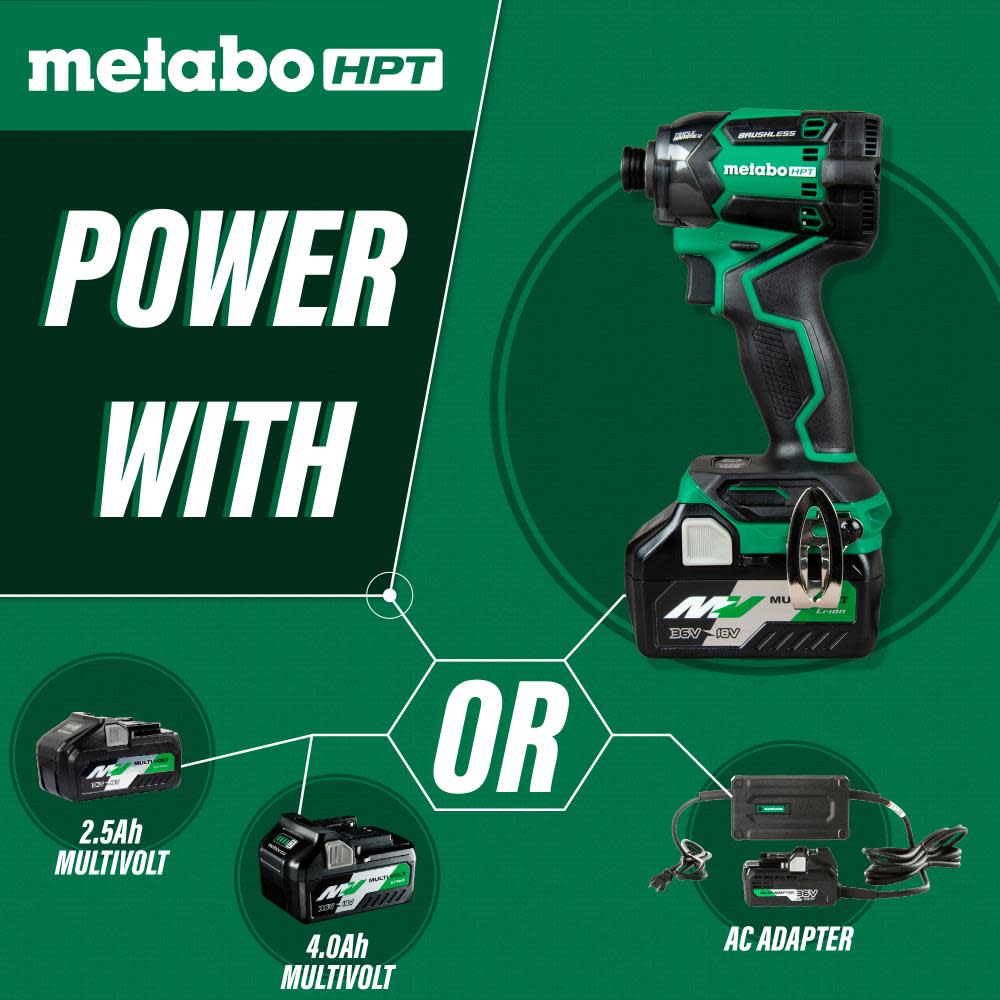 Metabo HPT(Hikoki)36V/18V コードレス振動ドライバドリル | culto.pro