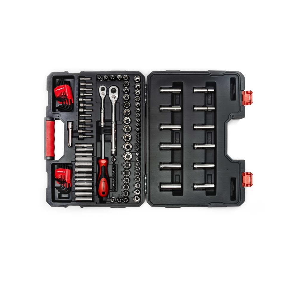 Crescent 1/4" & 3/8" Drive Mechanics Tool Set 121pc