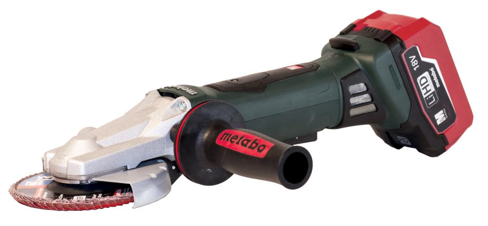 

18V 5 In. Cordless Flat Heat Angle Grinder Kit