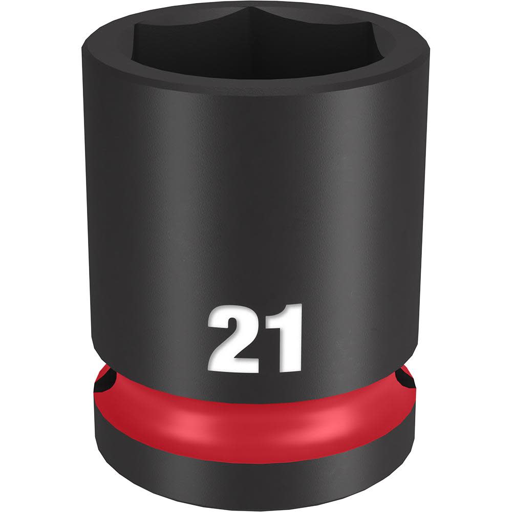

Milwaukee Impact Socket 1/2" Drive 21mm Standard 6 Point