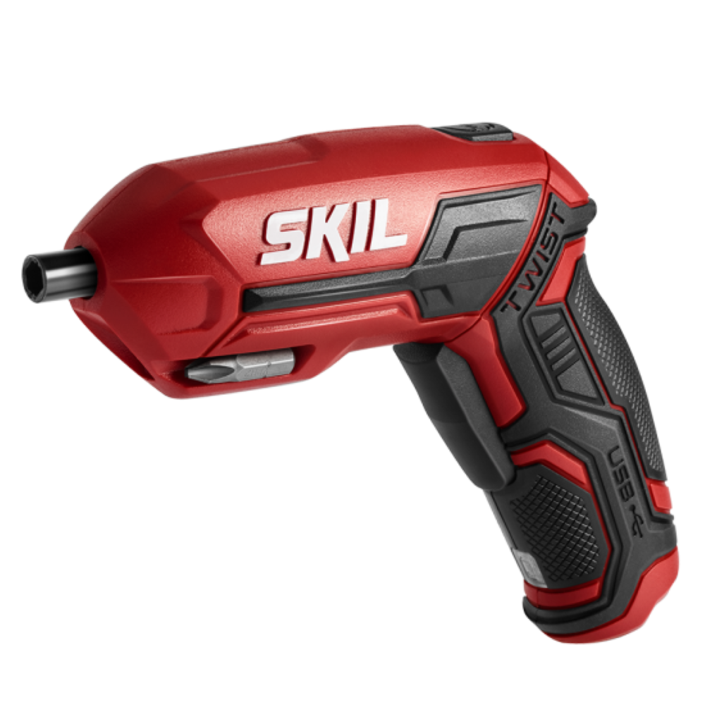 

SKIL 4V Screwdriver Rechargeable Pivot Grip