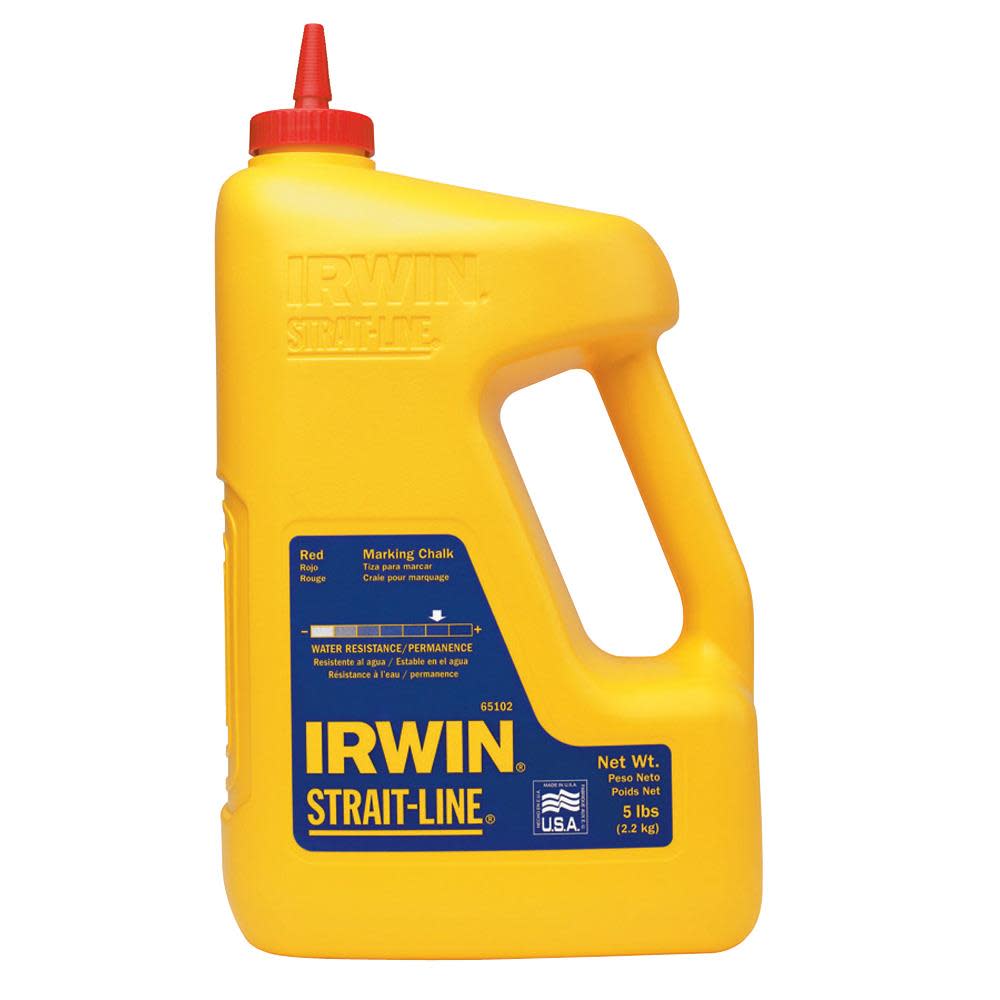 

Irwin Chalk 5 lb Red