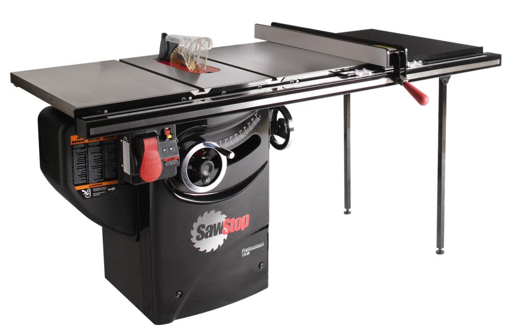 

Sawstop Professional Cabinet Saw 10" 1-3/4HP with 36 in. Fence