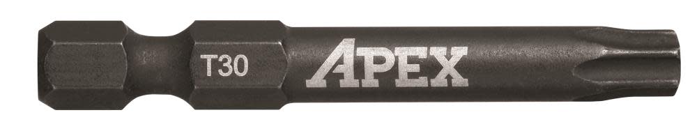

Crescent APEX Impact Power Drive Bit 2 In. TORX T30 2 pk.