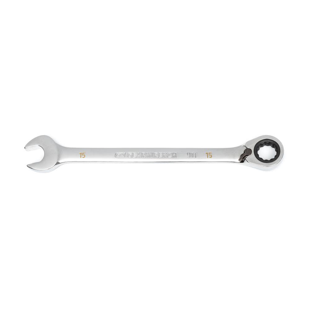

GEARWRENCH Reversible Ratcheting Wrench 15mm 90 Tooth 12 Point