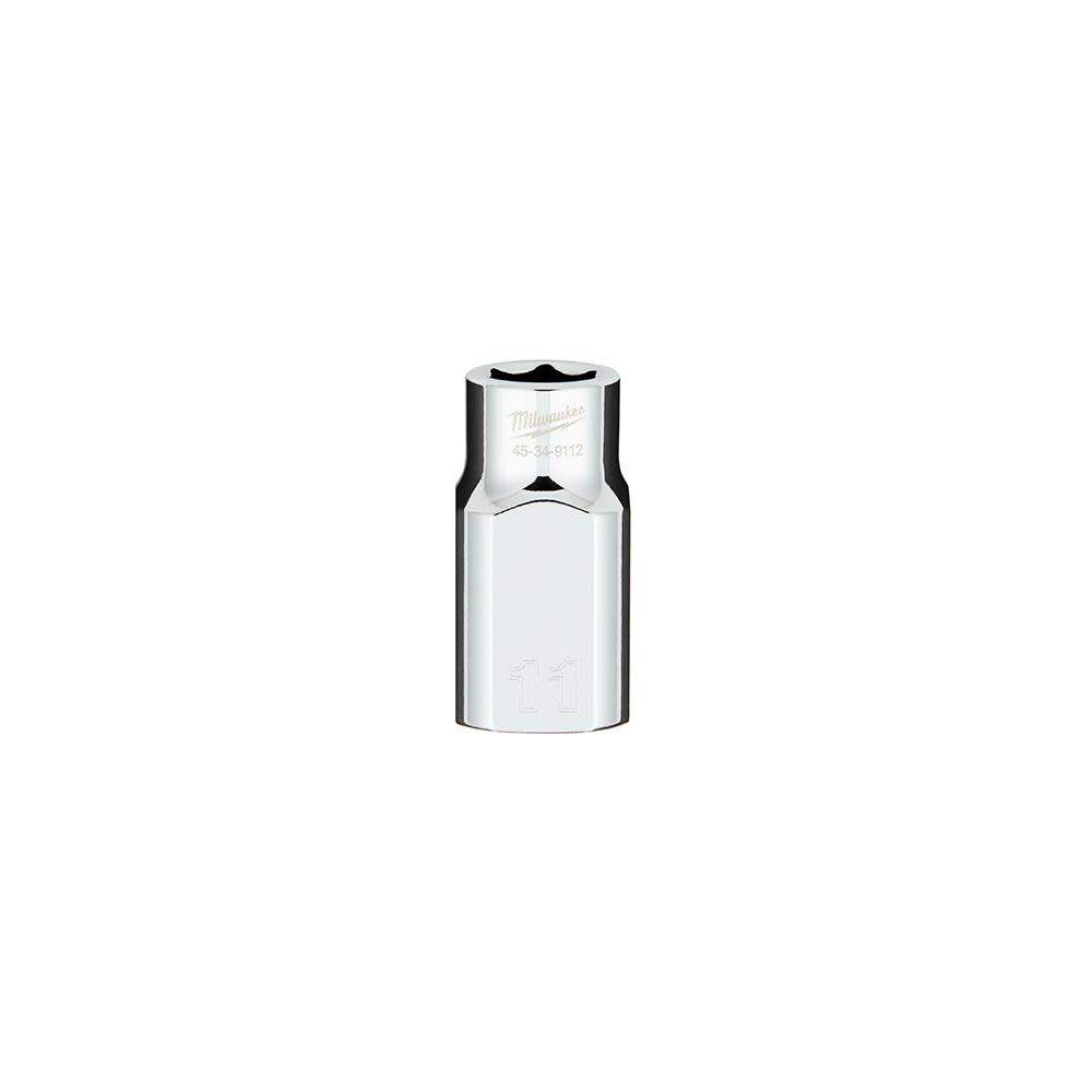 

Milwaukee 1/2 in. Drive 11MM Metric 6-Point Socket with FOUR FLAT Sides