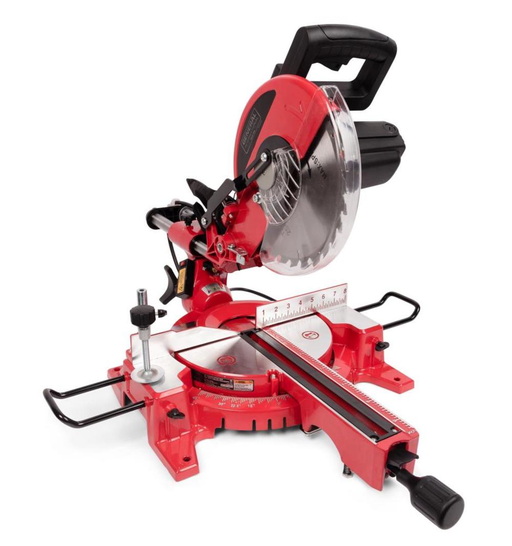 

General International 10" Sliding Miter Saw Laser Alignment 15 Amp