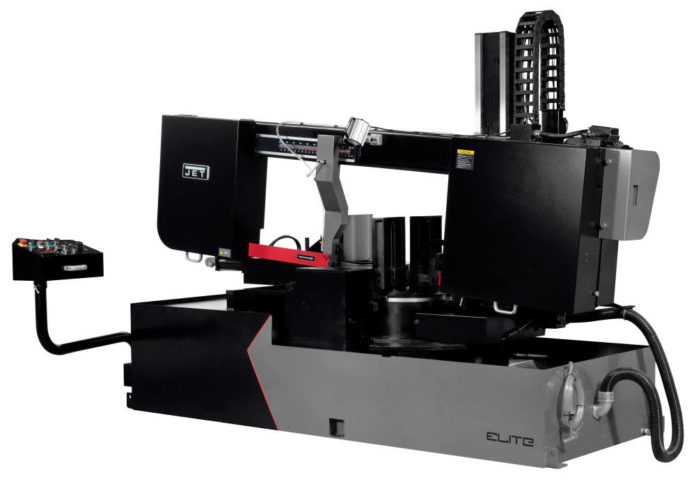 

JET Bandsaw Semi Automatic Dual Mitering EVS 3 Phase 460V 18 x 31"