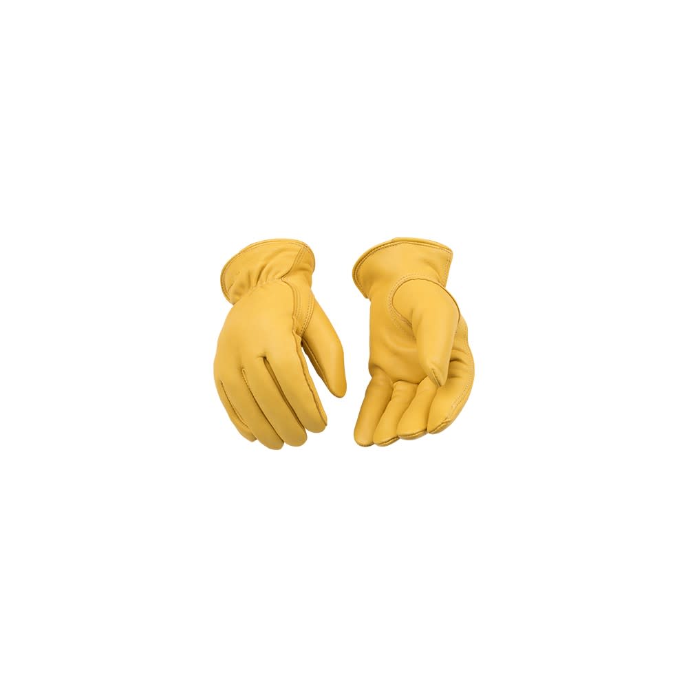 Kinco Men's Full-Grain Deerskin Leather Gloves, Large