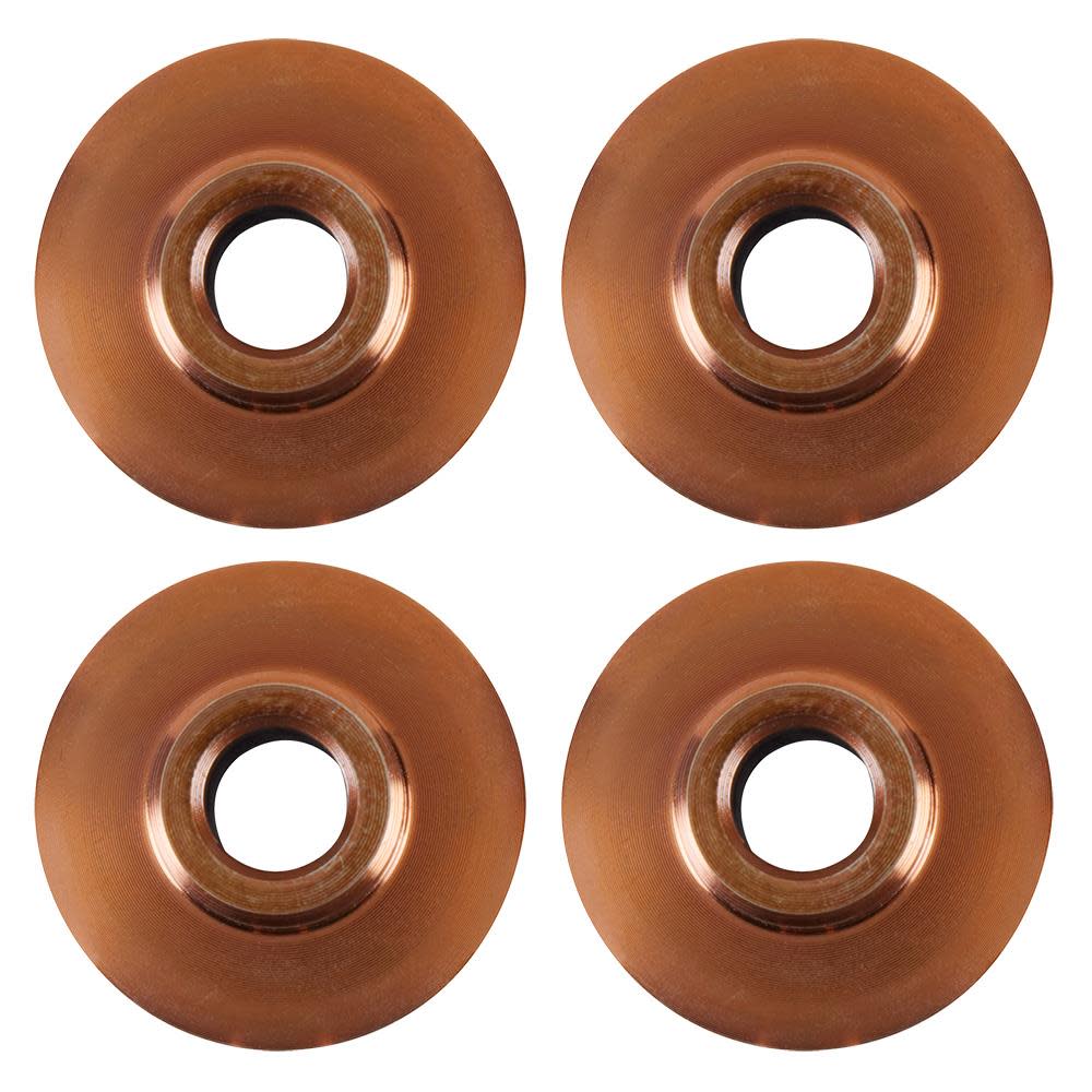 Milwaukee Cutter Wheels for Universal Pipe Threading 4pc