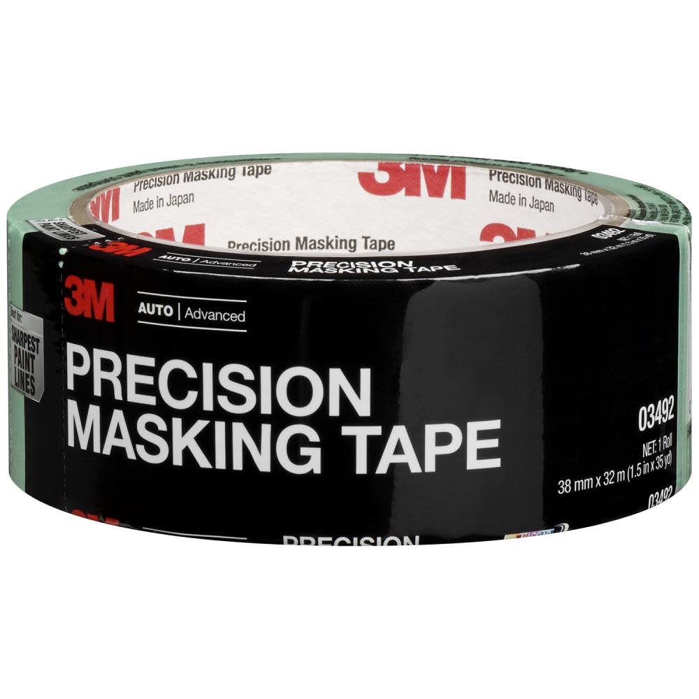 3M Precision Masking Tape 1.5 Inch x 35 Yd.