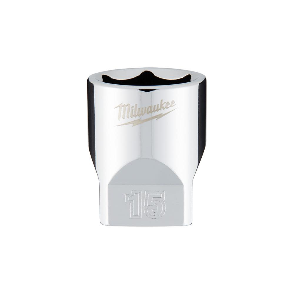 

Milwaukee 1/4 in. Drive 15mm Metric 6-Point Socket