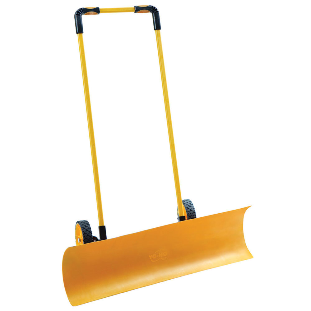 

Yo-Ho Snow Pusher PolarTuff Plow with Wheels