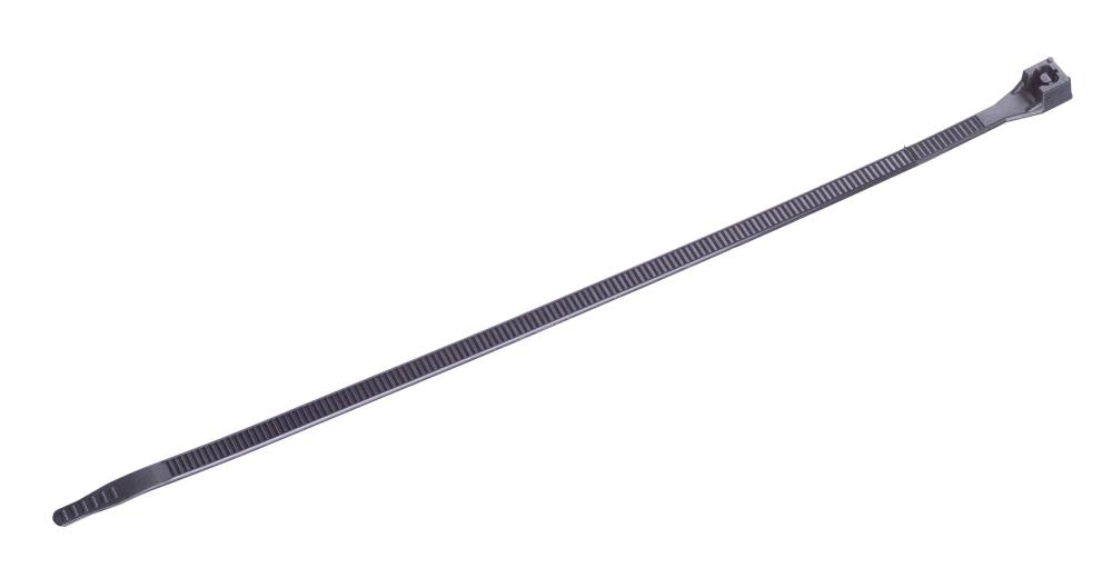 

Gardner Bender 8 In. 25 Pack Releasable Cable Tie UV Black 50 lb. Tensile Strength