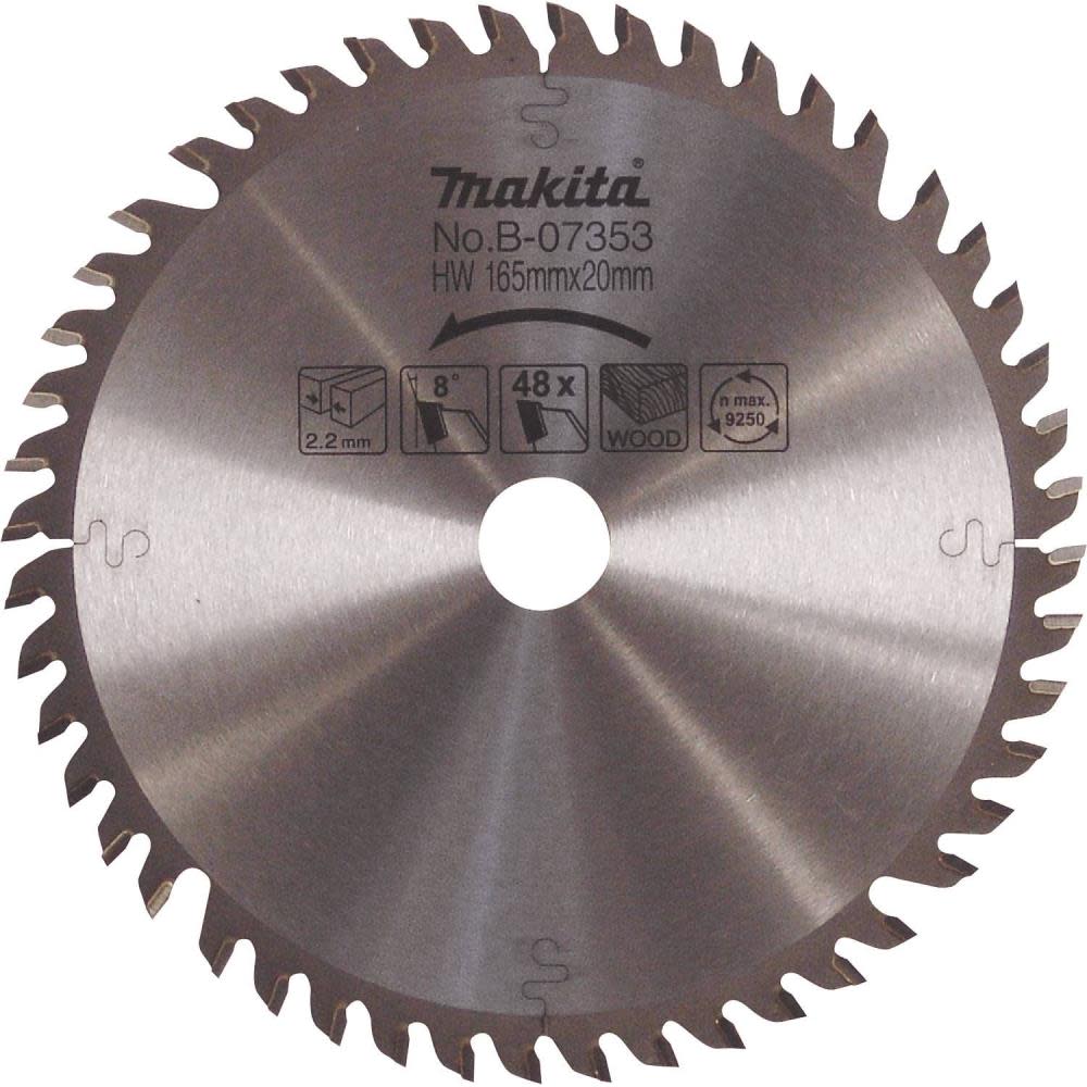 

Makita 6-1/2 in. 48T Carbide Tipped Saw Blade