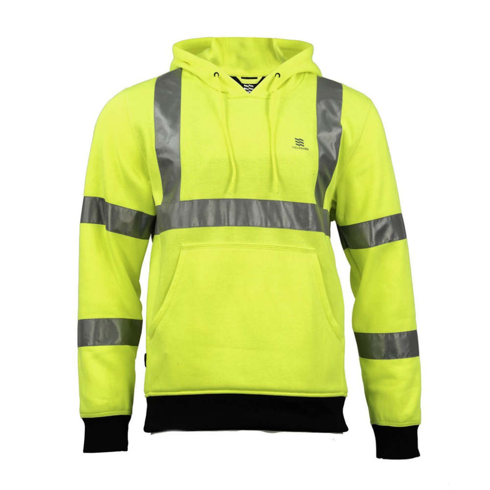 Mobile Warming Hi-Viz Phase Pullover Hoodie Mens Hi-Viz Small