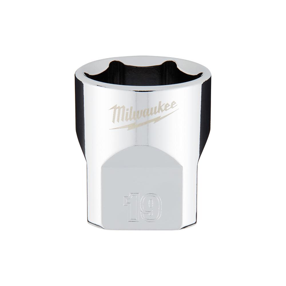 

Milwaukee 3/8 in. Drive 19mm Metric 6-Point Socket