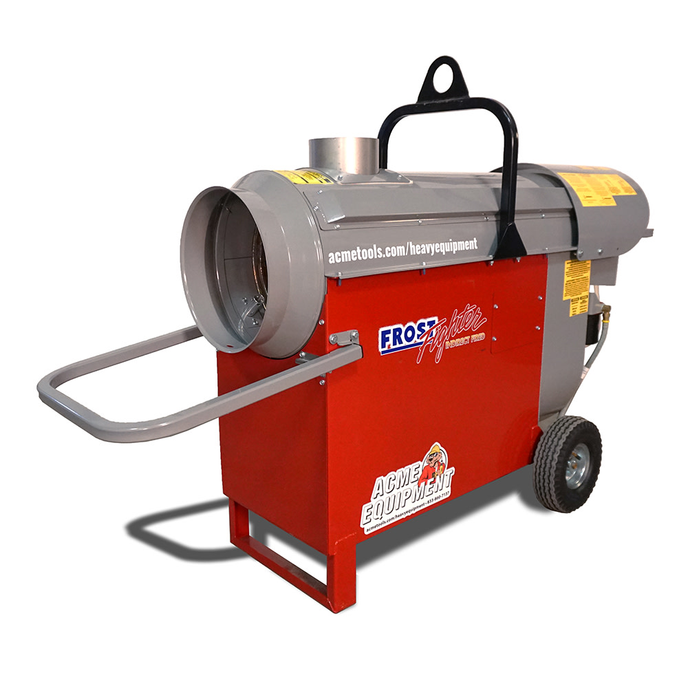 

Indirect Fired 170k BTU Portable Heater System (OIL/DIESEL)