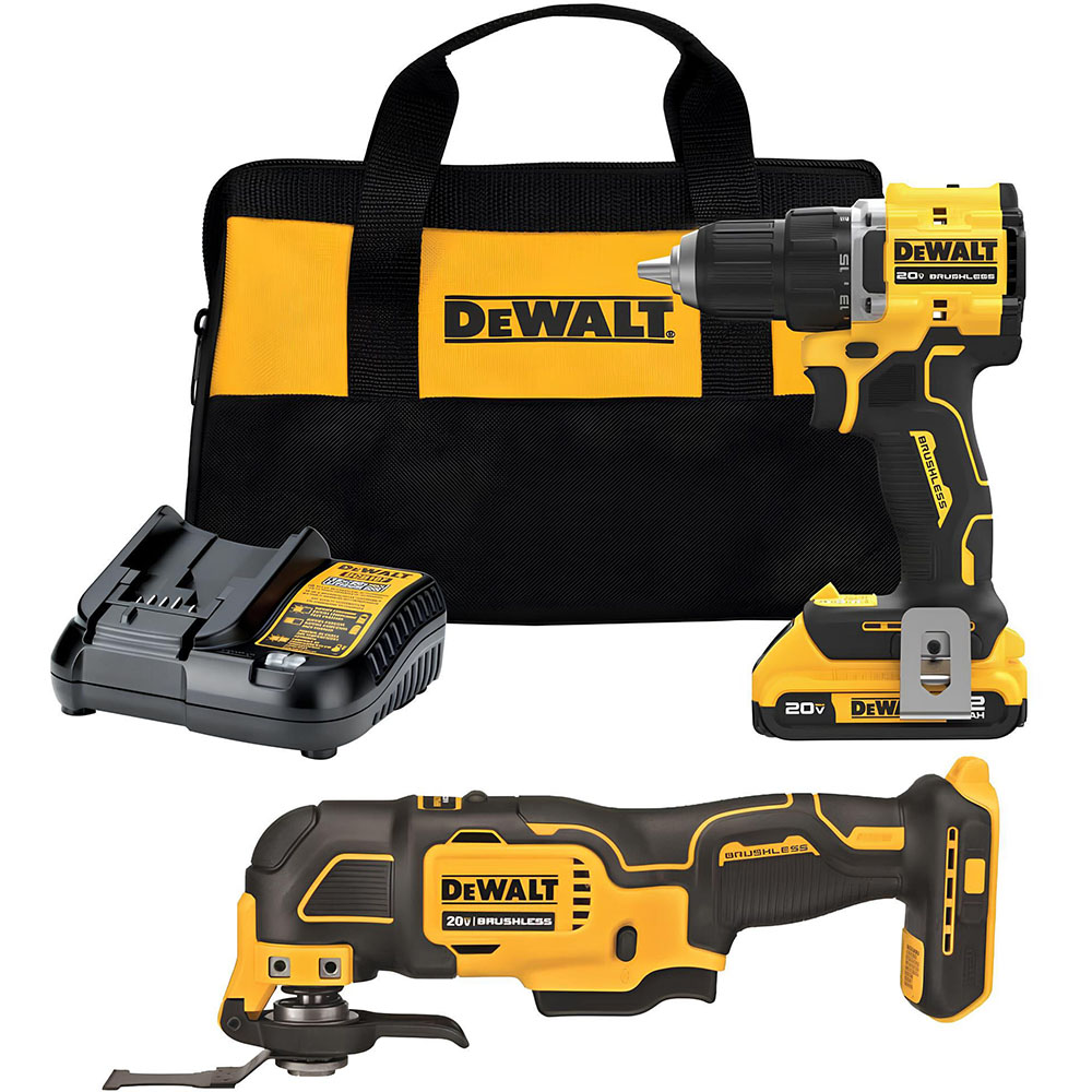 DeWalt DCS354B ATOMIC 20V Max* Brushless Cordless Oscillating Multi DeWalt DCS354B ATOMIC 20V Max* Brushless Cordless Oscillating Multi