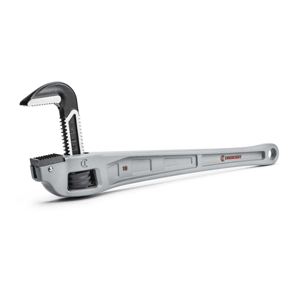 18" Large Offset Aluminum Pipe Wrench 18 inch Long Handle Plumbers Tool 
