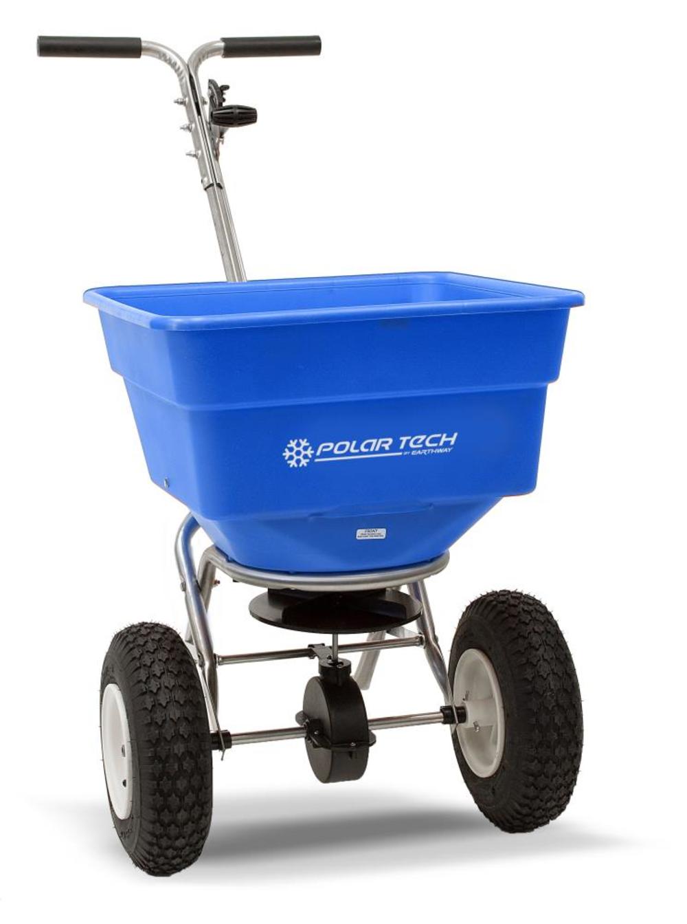 

Polartech 100Lb Stainless Steel Ice Melt Spreader