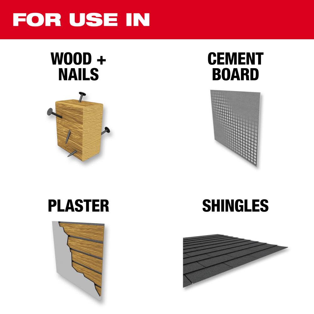 

Milwaukee 4-5/8 in. BIG HAWG with Carbide Teeth
