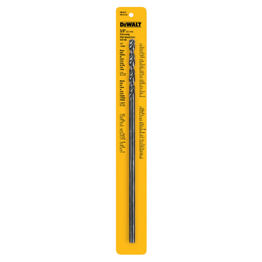 

DEWALT 3/8 In. x 12 In. Long Drill Bit
