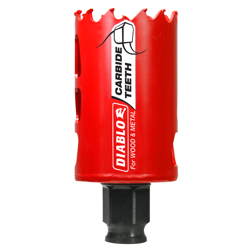 

Diablo Tools 1-5/8" (41mm) Carbide-Tip Wood & Metal Holesaw