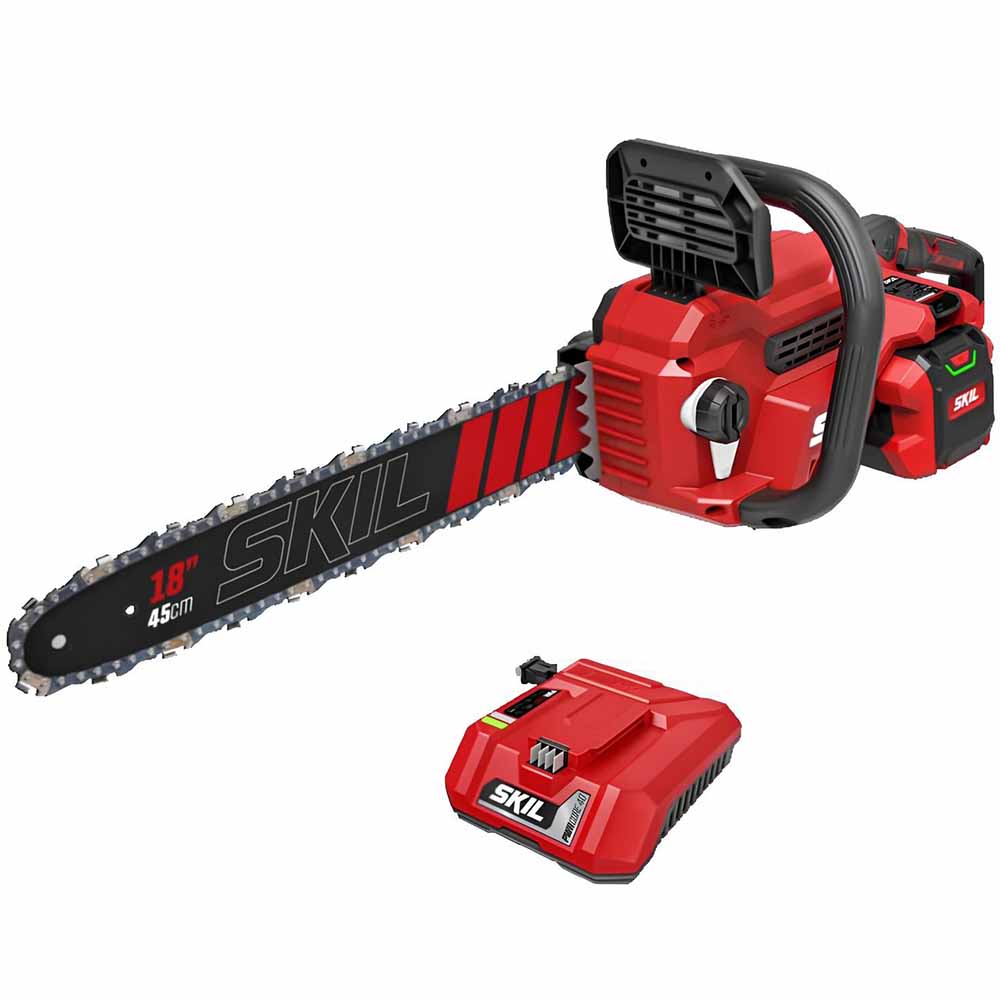 SKIL PWR CORE 40 Brushless 40V 18in Chainsaw Kit CS1800C15 Acme Tools