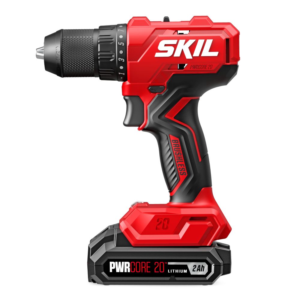 SKIL 20V Brushless Drill Driver and Impact Driver Combo Kit