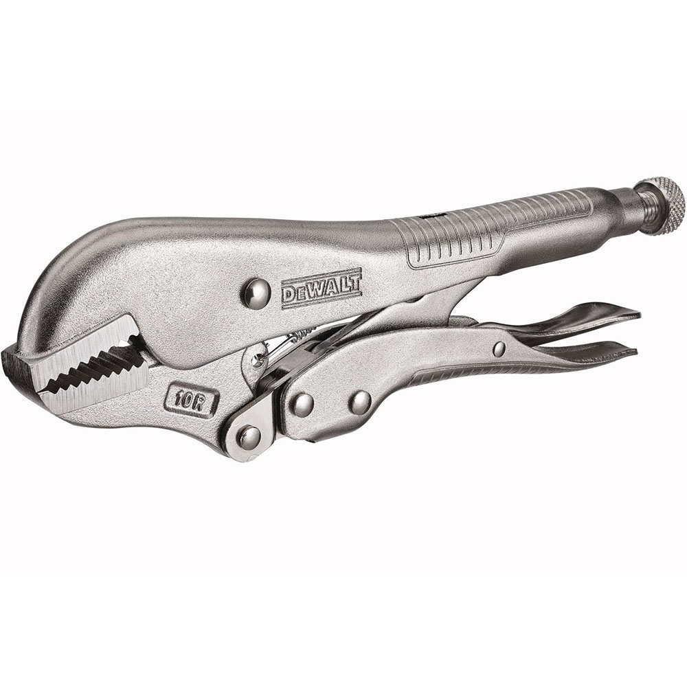 DEWALT 10R Rhs Straigt Jaw Locking Pliers DWHT82786 - Acme Tools