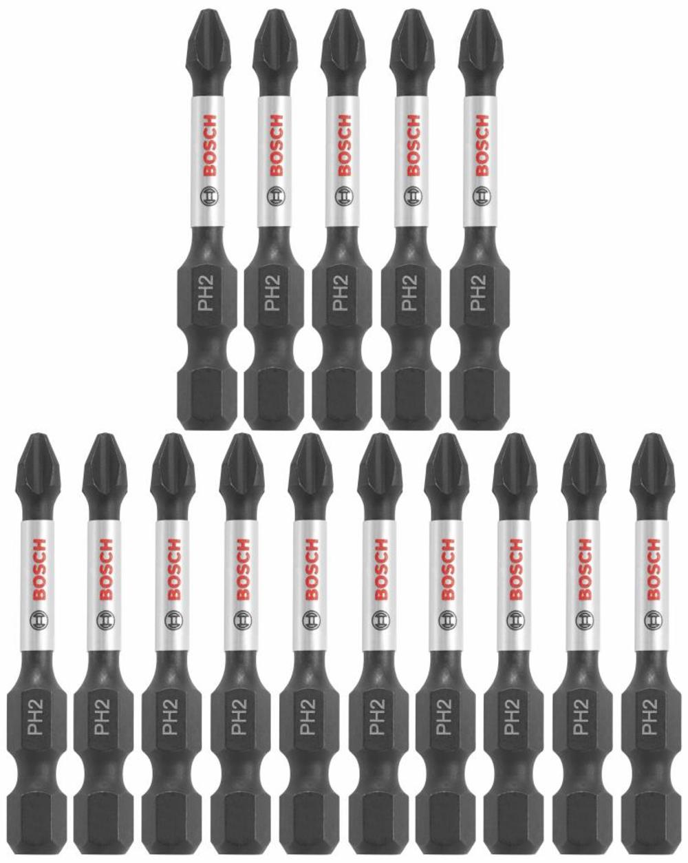 

Bosch 15 pc. Impact Tough 2 In. Phillips #2 Power Bits