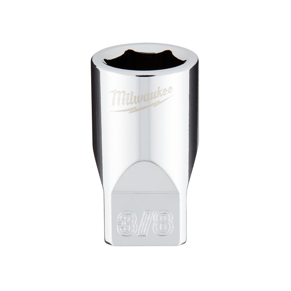 Milwaukee 1/4 in. Drive 3/8 in. SAE 6-Point Socket image number null