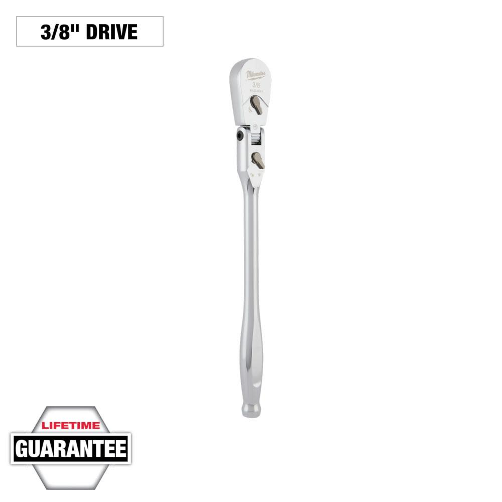

Milwaukee 3/8" Drive 12" Flex Head Ratchet