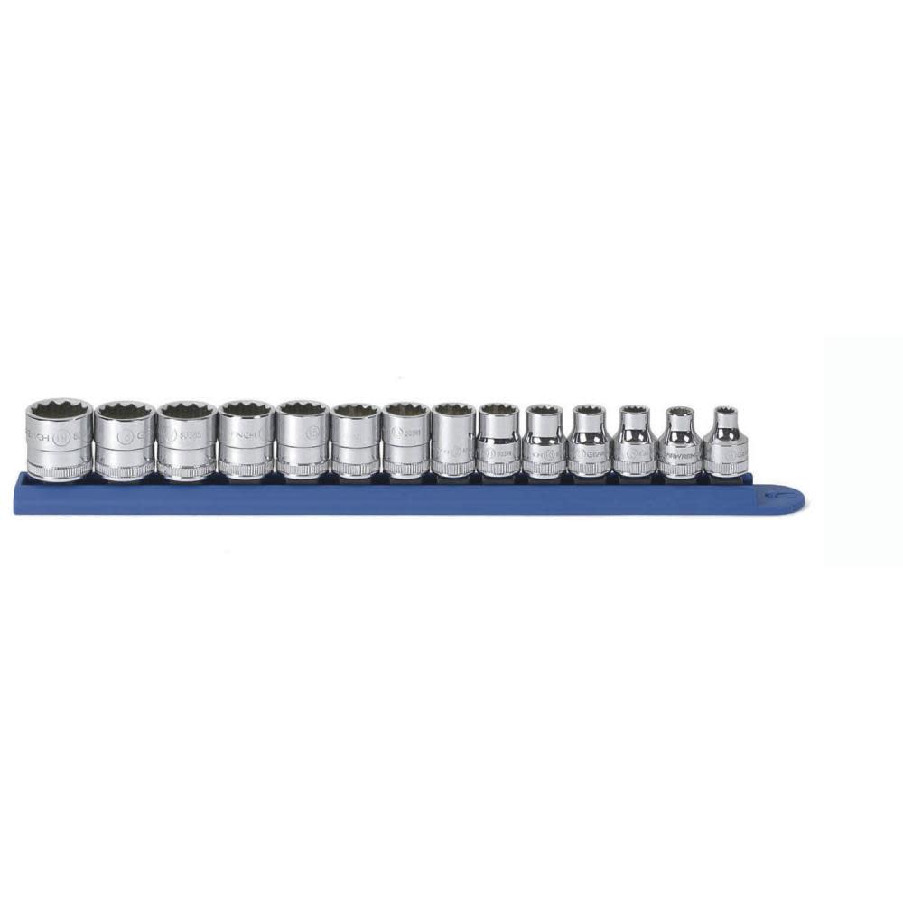 

GEARWRENCH 14 Pc 3/8 In Drive 12 Point Metric Socket Set