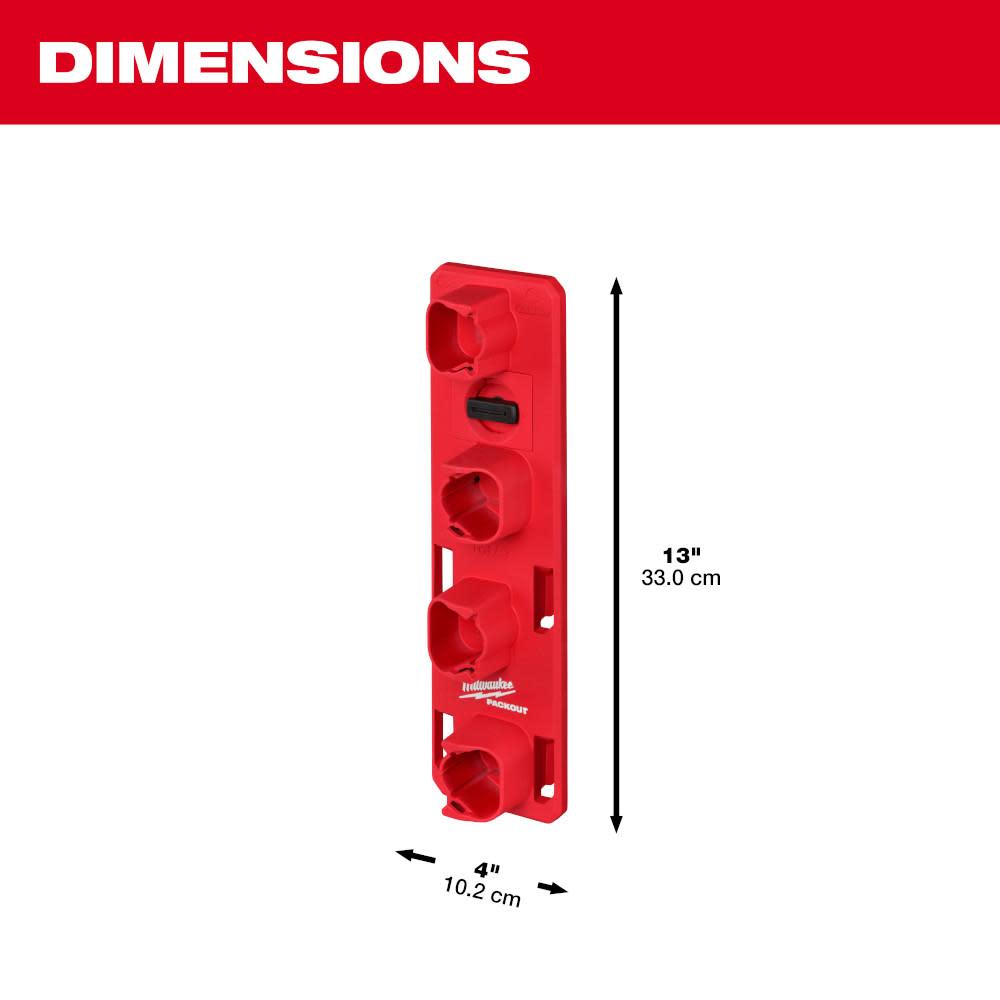 Milwaukee PACKOUT M12 Battery Rack 48-22-8338 - Acme Tools