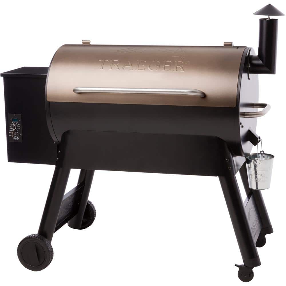 Traeger PRO 34 Bronze Wood Pellet Grill with Digital