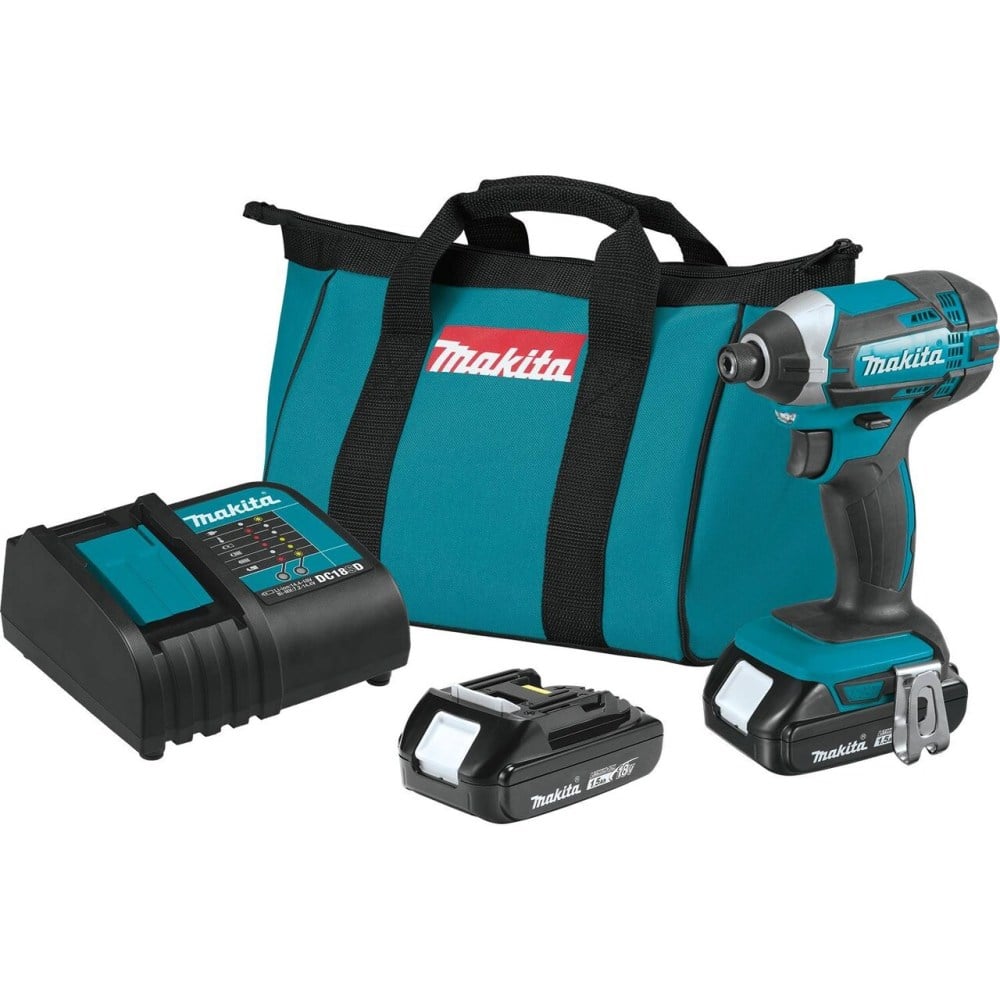 View Makita 18V LXT Lithium-Ion Compact Cordless Impact Driver Kit (1.5Ah)