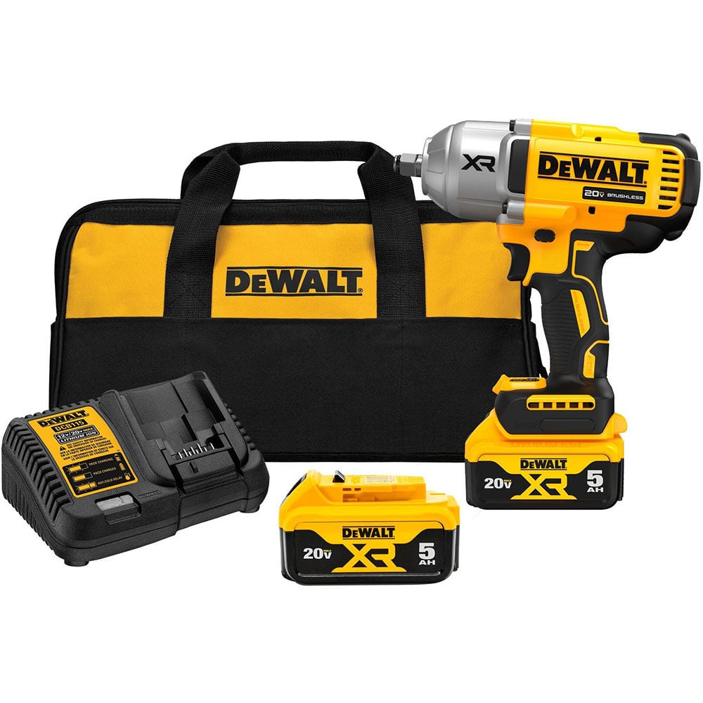 View DEWALT 20V MAX XR 1/2in High Torque Impact Wrench Kit