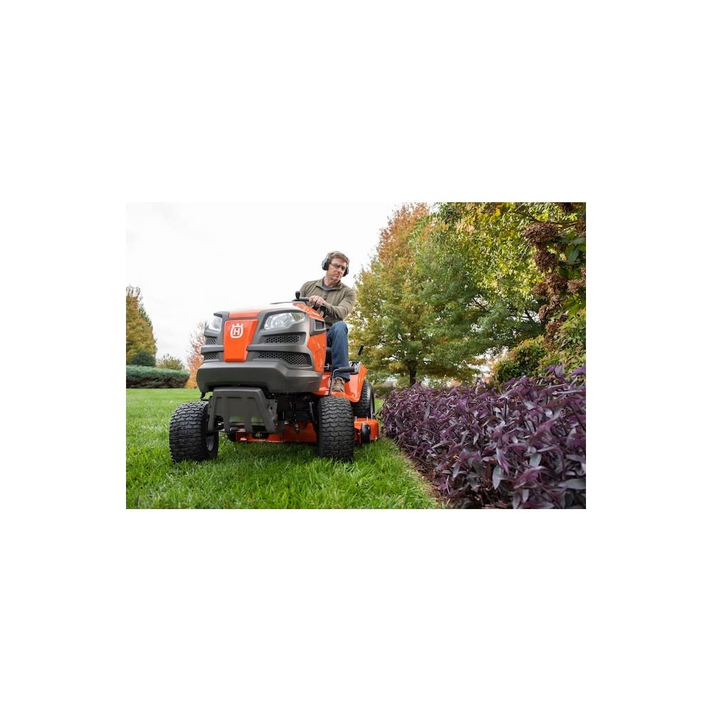 Husqvarna 18.5 hp 42 in hydrostatic riding lawn mower hot sale