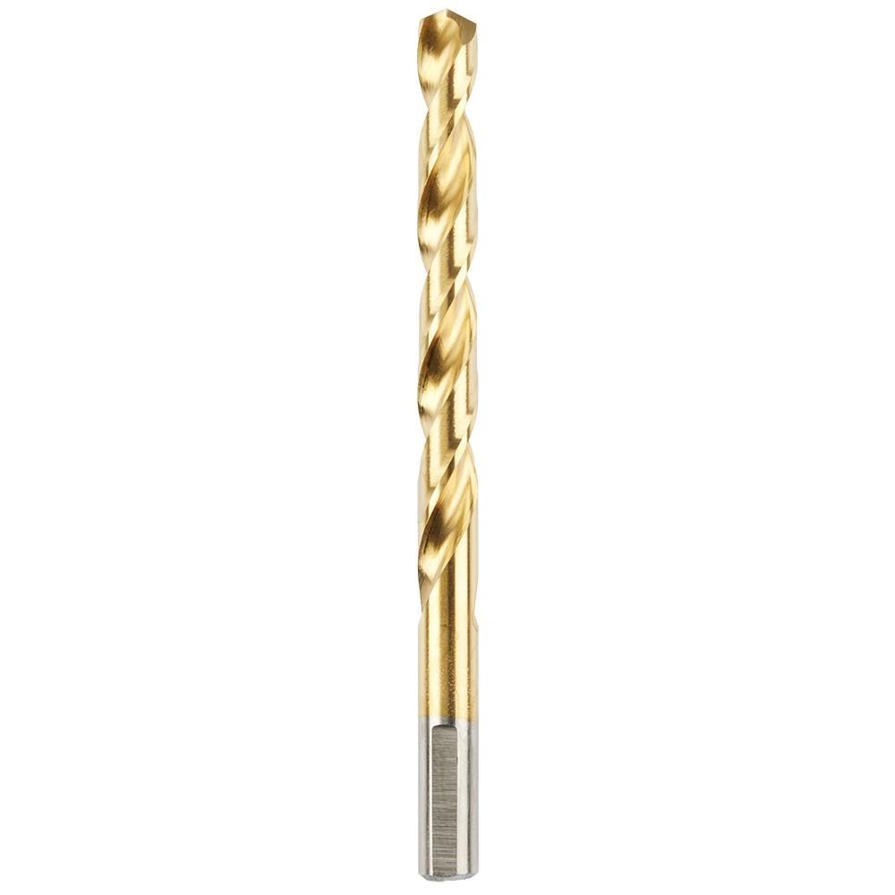 Milwaukee 21/64 in. Thunderbolt Titanium Coated Drill Bit